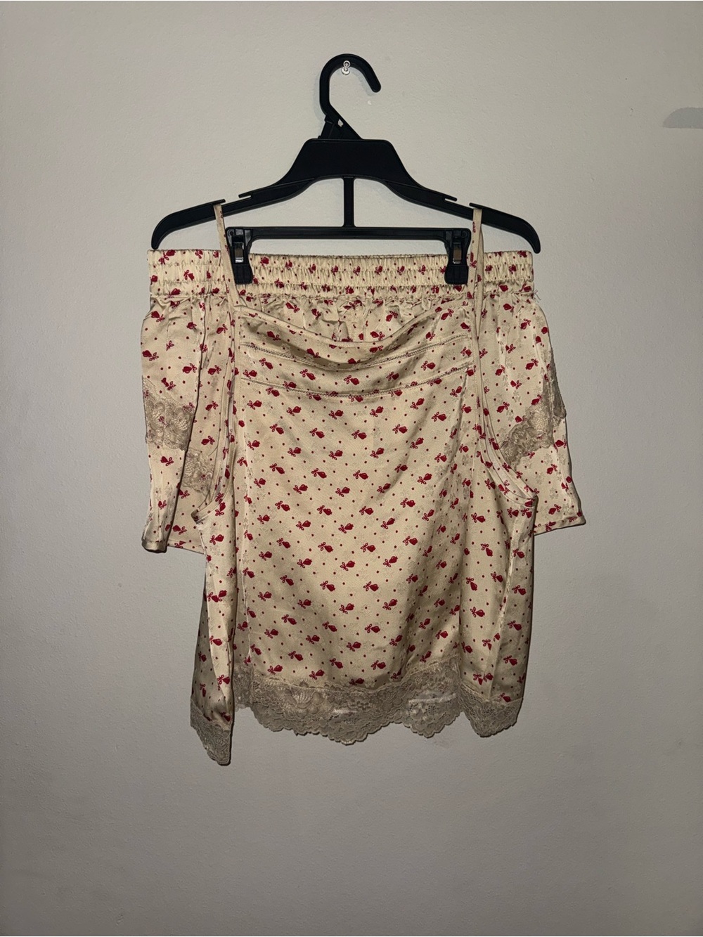 Free people intimate pajama set shorts and tank